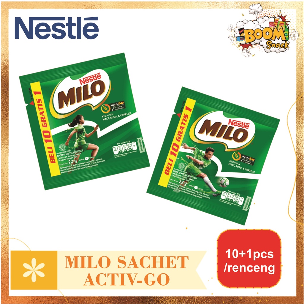 RCG - Susu Milo Sachet Active-Go isi 10pcs