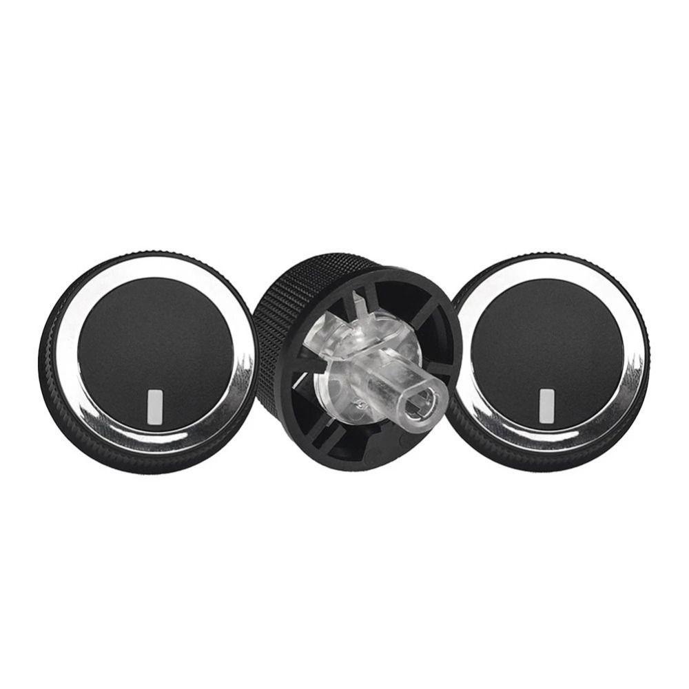 3pcs A/C Control Knob Ac Aksesoris Ac Otomotif Untuk Chevrolet 2008-2017 A/C Knob