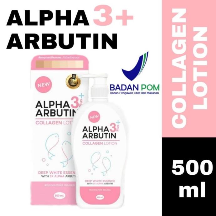 Sale Alpha Arbutin Collagen Lotion 500Ml Original - Alpha Arbutin Lotion Termurah