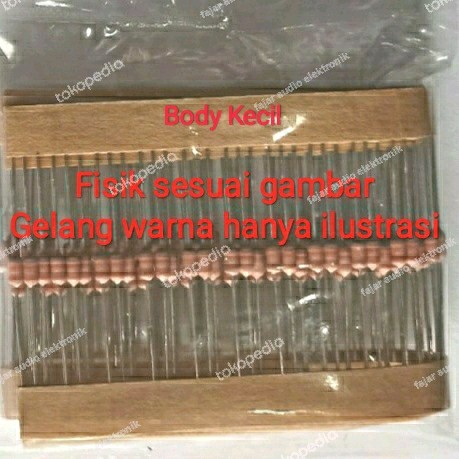 Resistor 120ohm 120R 120R ohm 5% original 1/4watt 0.25watt film 4