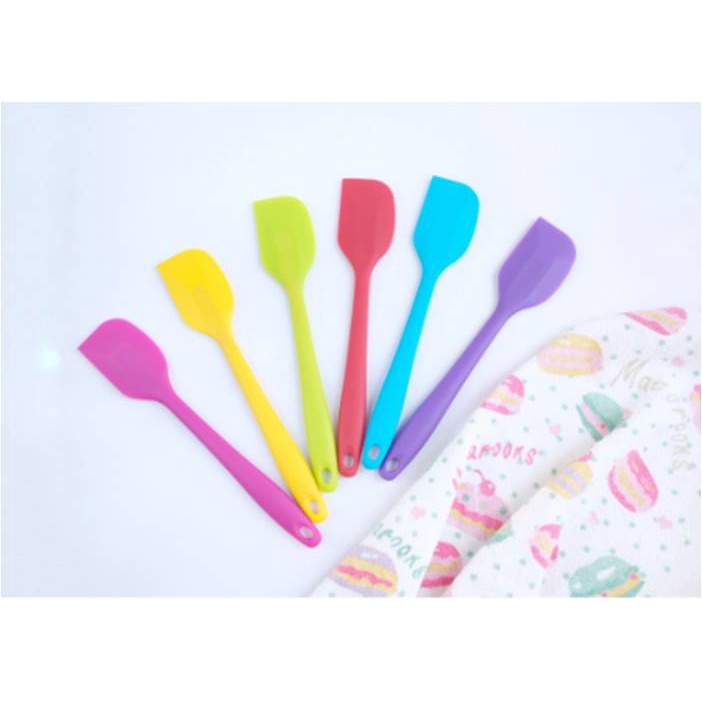 Spatula silikon sodet tahan panas anti lengket food grade baking adonan kue