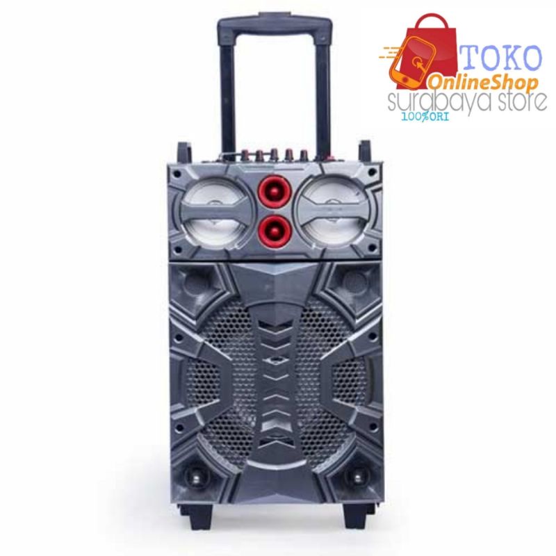 speaker portable karaoke wooden trolley NIKO WT8B