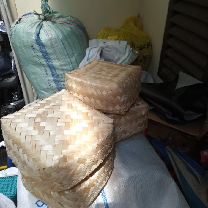 

[ Halodul ] besek bambu murah | besek hampers 20*20 | besek bambu hampers kotak hantaran lebaran