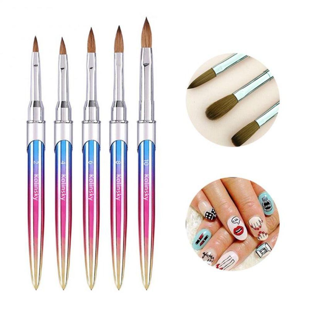 Preva Nail Art Pens New Flower Striping Manicure Tools Kuas Lukis