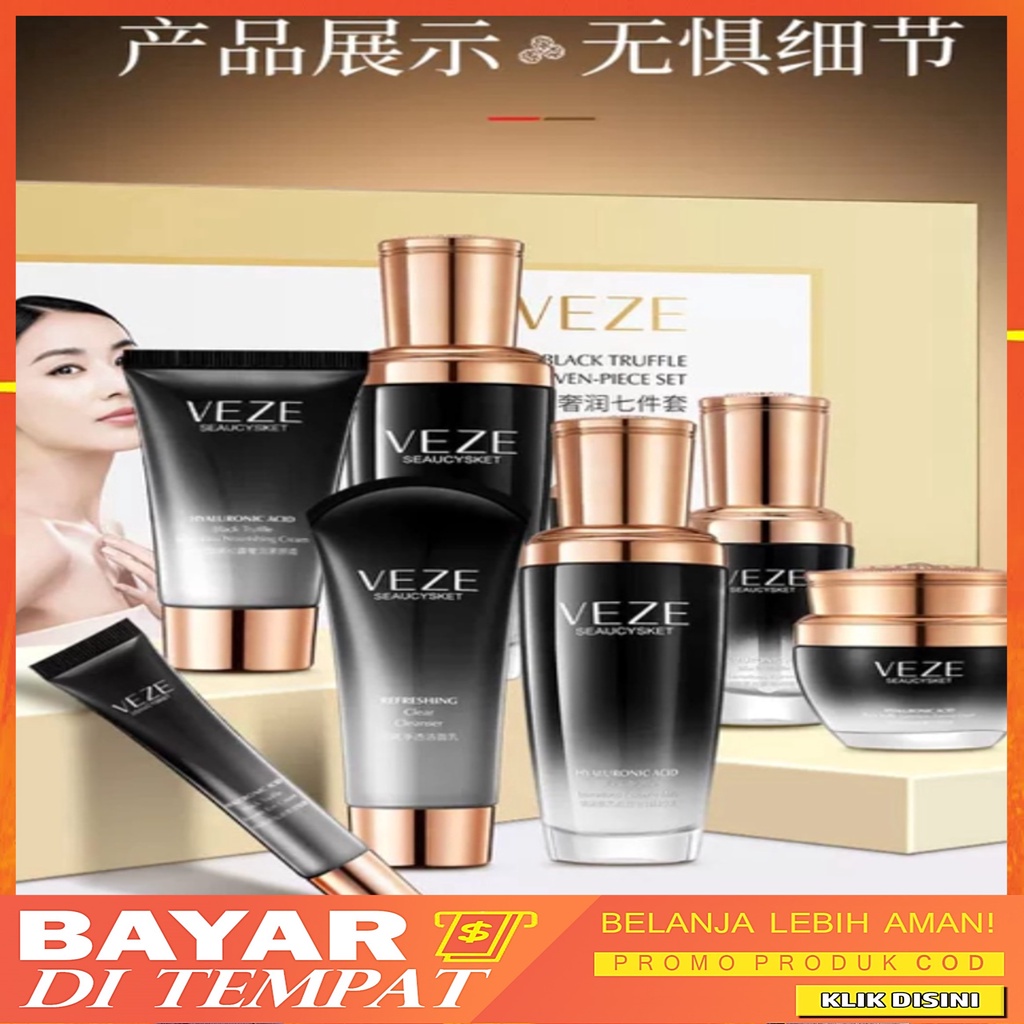 VEZE Hyaluronic Acid Black Truffle Luxury Moisturizing Set