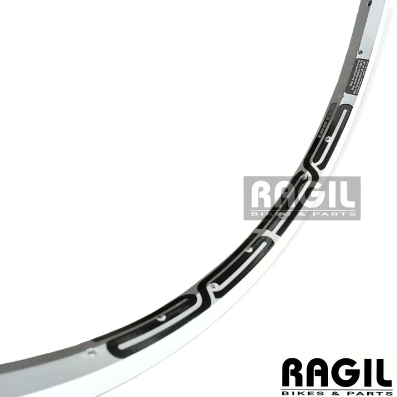 VELG SEPEDA 26 INCH UNITED SILVER ALLOY ALUMUNIUM RIM RIMS LUBANG 36 HOLE 36H SINGLE WALL MTB FEDERA