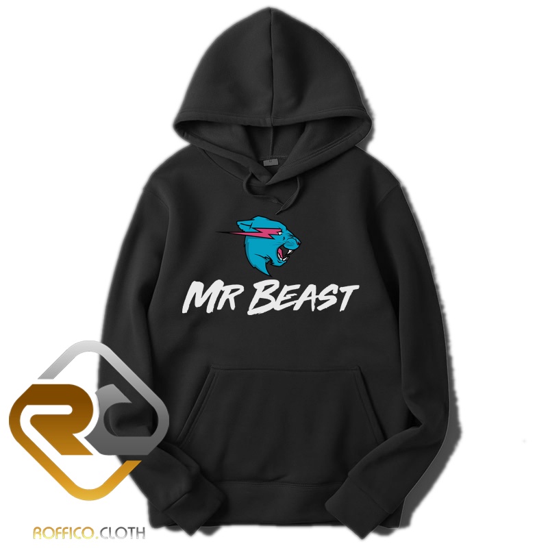 PULLOVER HOODIE LOGO YOUTUBER MR BEAST / MRBEAST