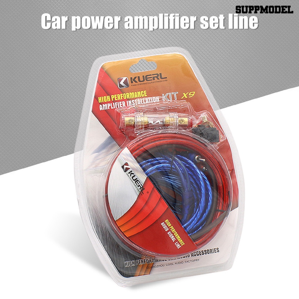 [SM] 1set Kabel Speaker High Fidelity Stabil Data Transmisi Universal 60A Kabel Audio Ampilifier Mobil Untuk Subwoofer