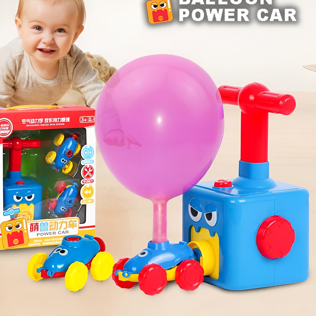 Mobil Pompa Balon | Mainan Anak Laki Laki Unik | Mainan Seru | Mobil Mobilan Murah | Car Toys Cowok