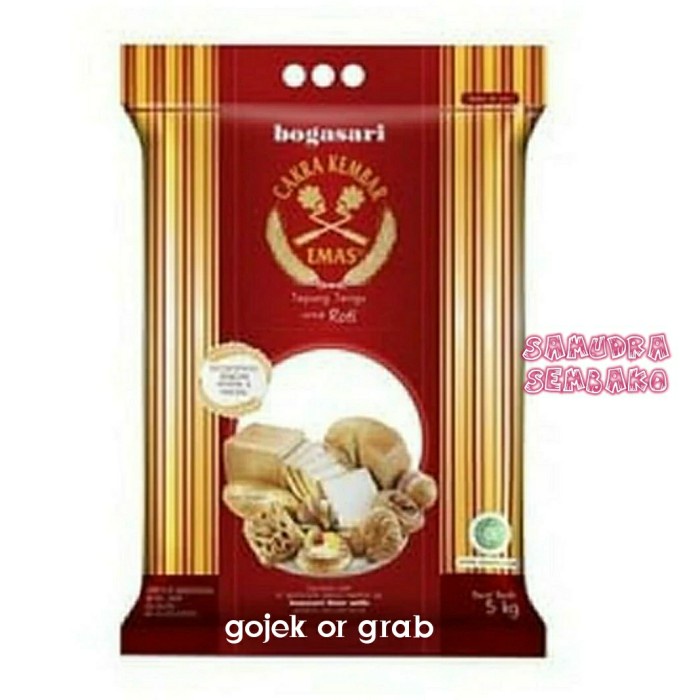 

CAKRA KEMBAR EMAS TEPUNG TERIGU UNTUK ROTI 5 KG - 6 pak