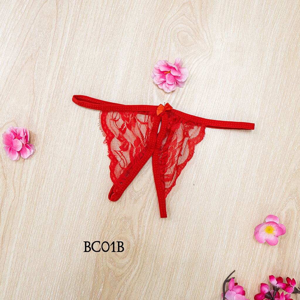 [BISA COD] BRA DAN CELANA DALAM SEXY UNDERWEAR WANITA MERAH BC01B