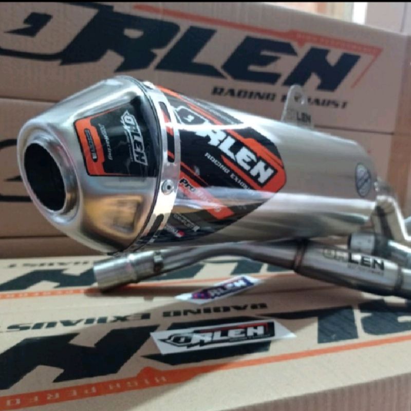 Knalpot Racing ORIGINAL ORLEN CRF150, KLX150, Dtracker , WR155 | KNALPOT TRAIL ORLEN