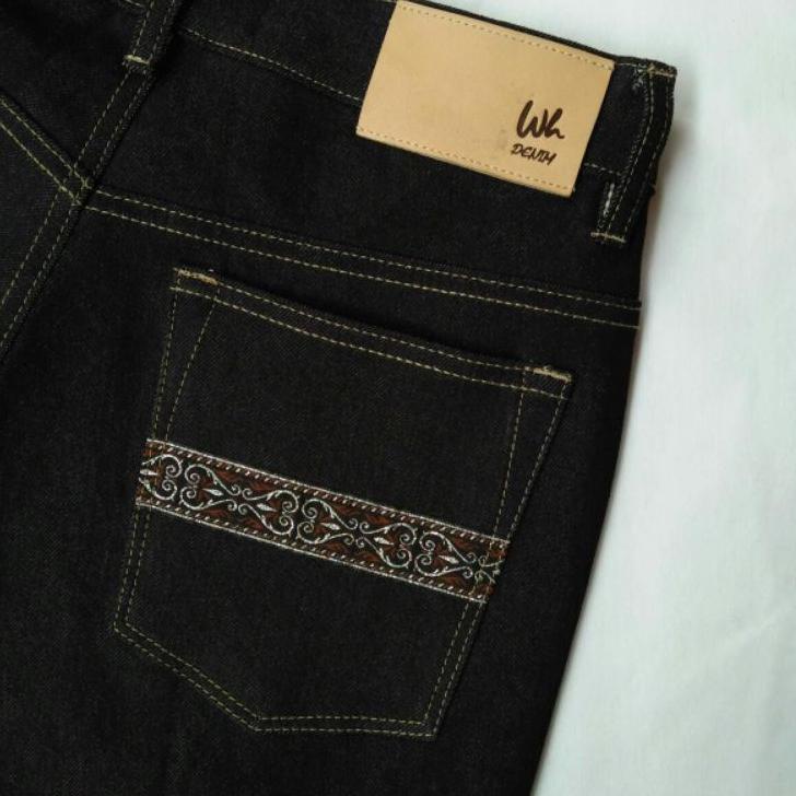 Worckhome Co.- ETNIC - Indigo Black 14 oz - Denim Accents Selvedge • CHE.21Ja23ᴰ