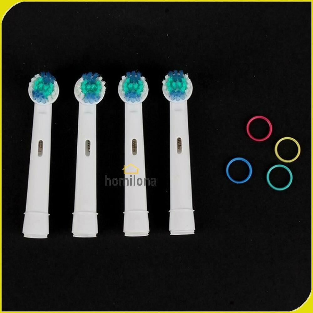 LEZHISNUG Electric Toothbrush Replacement 4 PCS for Oral-B - SB-17A