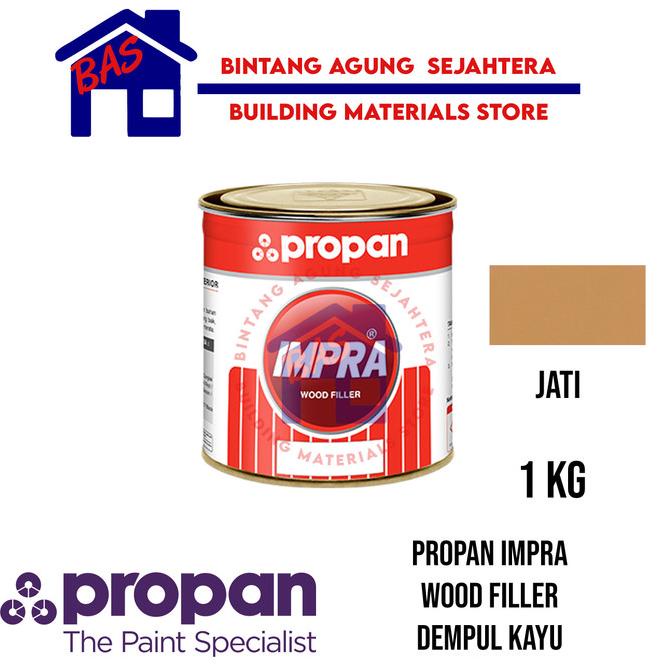 Jual Propan Impra Wood Filler Wf 115 Dempul Kayu Jati 1 Kg Shopee Indonesia