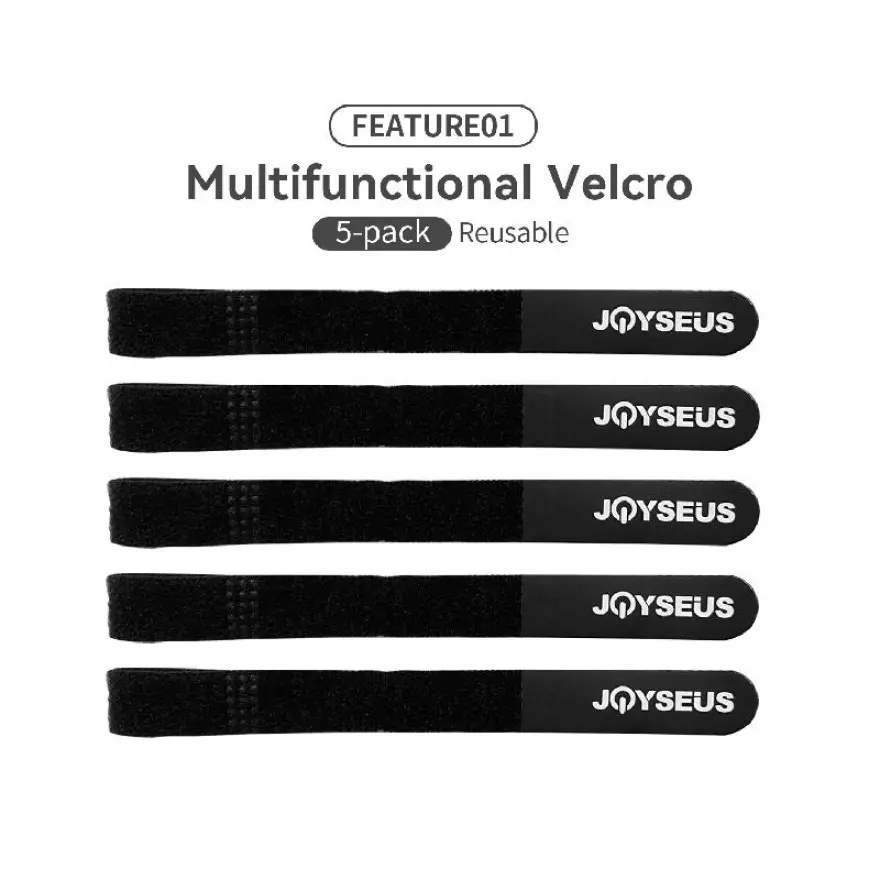 JOYSEUS FEATURE01 Velcro Straping Cable/Tali Pengikat Kabel Cable Organizer 5 Pcs