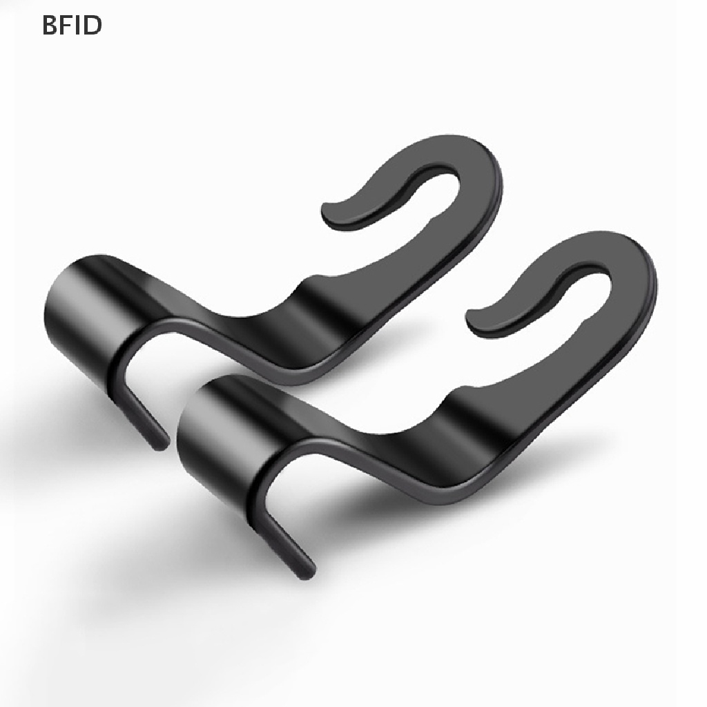 [BFID] Universal Car Headrest Back Seat Hook 2pcs Gantungan Kursi Holder Organizer Kendaraan [ID]