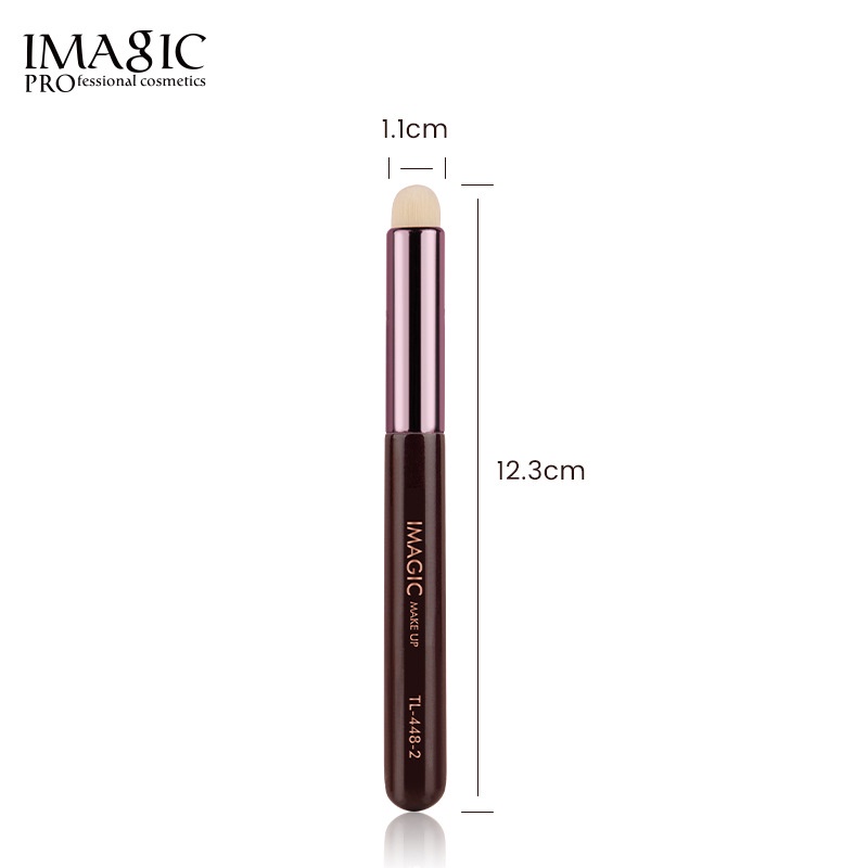 [100%ORIGINAL] Imagic Brush Makeup Portable Multifungsi Kepala Bulat Untuk Lipstick / Concealer