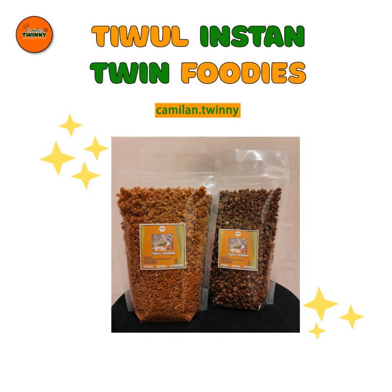 

Tiwul (twin foodies) | tiwul instan Lampung