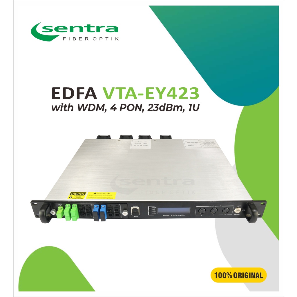 EDFA VTA-EY423 With WDM 4 PON 23 dBm