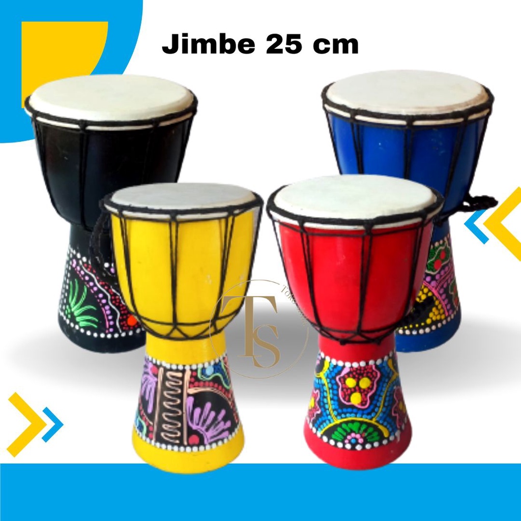 Alat Musik Tradisional Jimbe uk 25 cm gendang anang ketipung alat musik rebana alat musik jawa