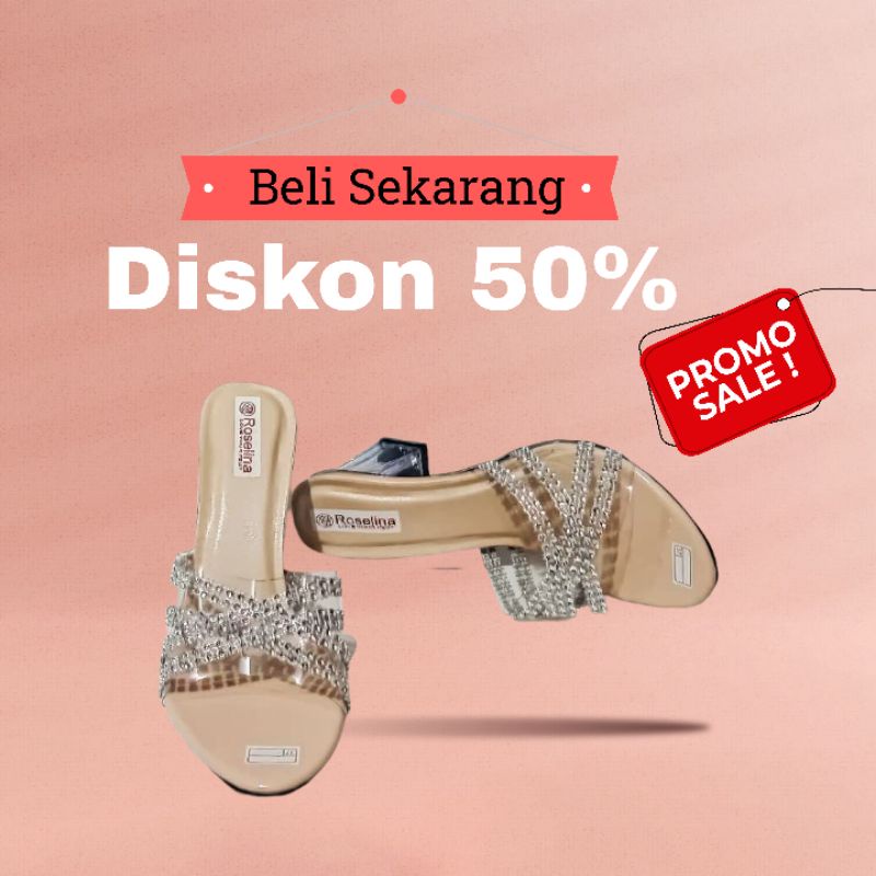 sepatu hak pesta/sendal hak wanita sepatu hak tali/sepatu hak tahu kaca/ sepatu hak