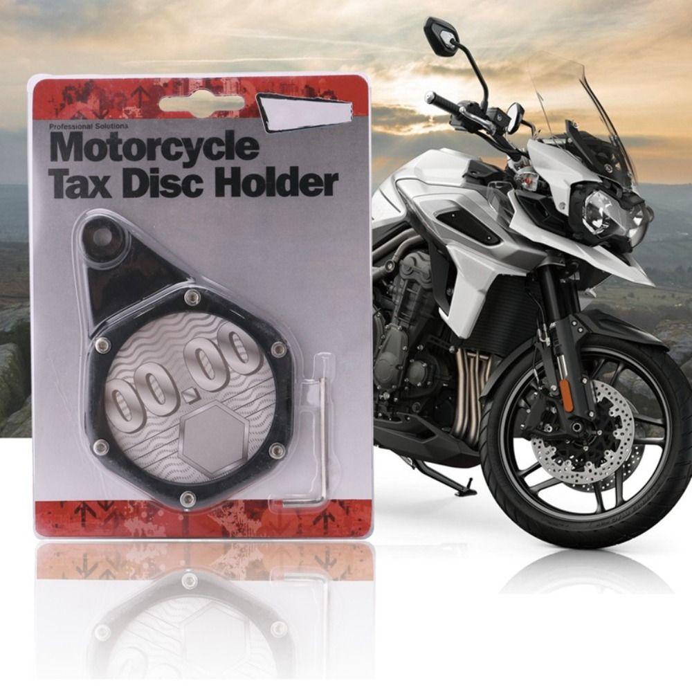 POPULAR Plat Cakram Pajak Motor Rangka Alumunium Cakram Universal