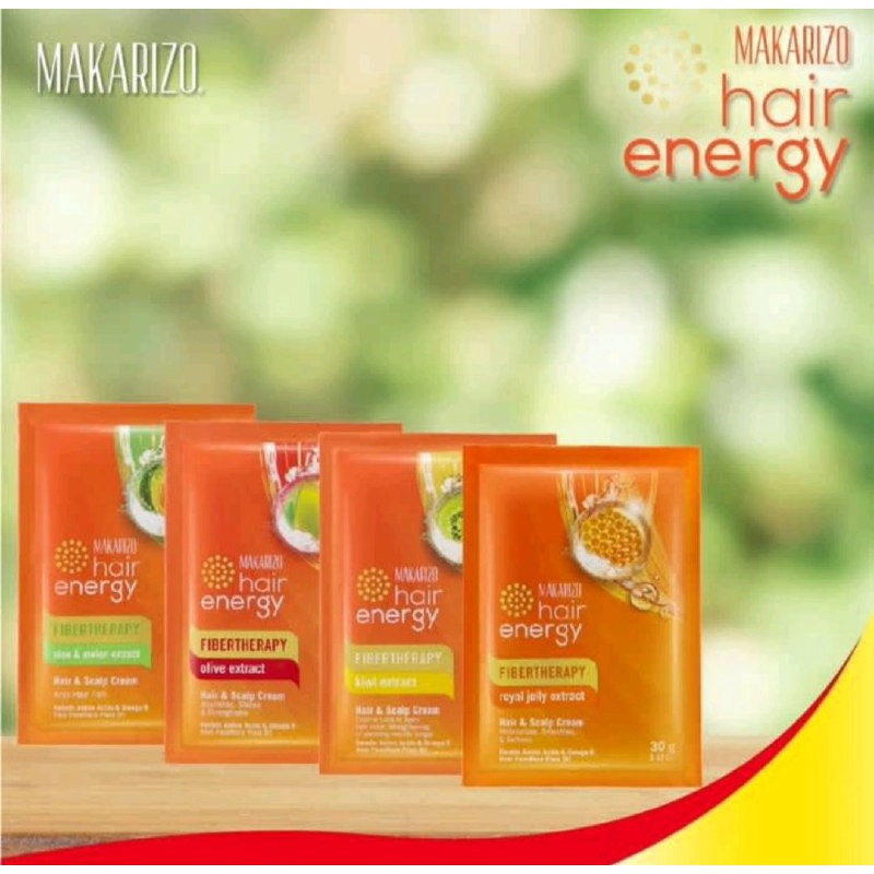 MAKARIZO CREAMBATH 30ML / HAIR MASK / MASKER RAMBUT MAKARIZO 30 ML DAN 60 ML