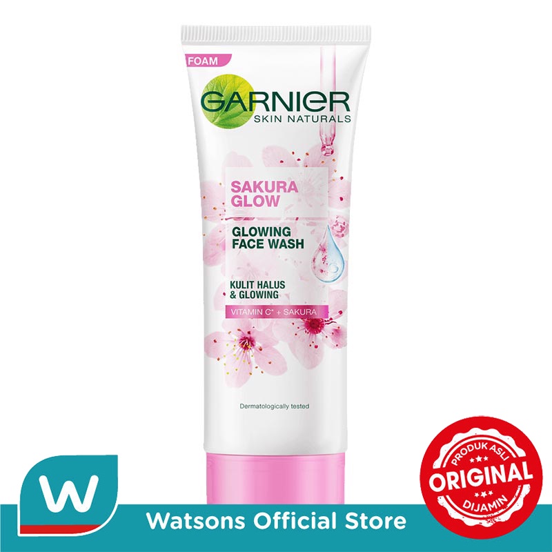 Garnier Skin Naturals Facial Foam Sakura Glow 100ml