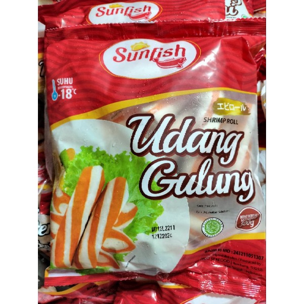 

Sunfish udang gulung ( shrimp roll ) 500gr