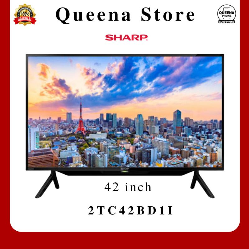 TV SHARP LED 42 INCH 2TC42BD1I BERGARANSI RESMI SHARP INDONESIA 1 TAHUN (Area luar kota palangkaraya