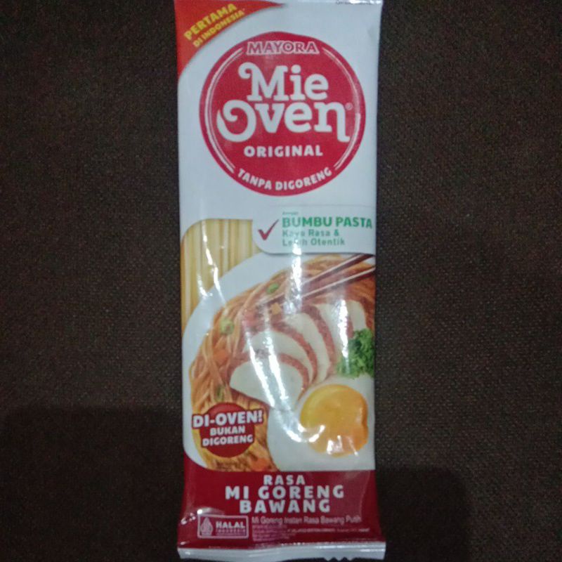 

Mie oven rasa mie goreng bawang 71g