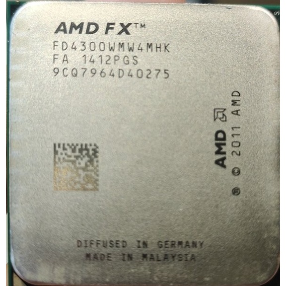 Processor Proc Amd Vishera Fx 4300 Am3 Plus