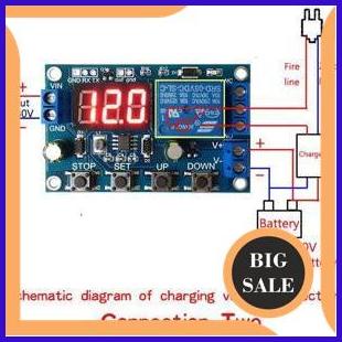 parts XY-DJ Modul Charger Control Otomatis Semua Baterai 0-60V 18650 Aki Auto Cut Off 2ZJN23
