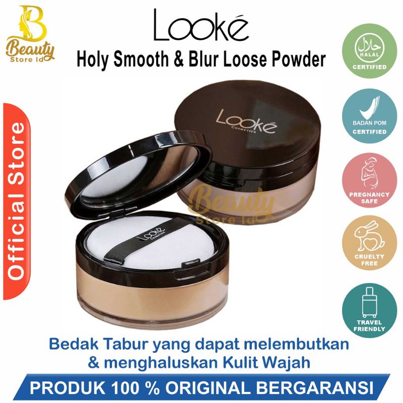 Looke holly smooth loose powder - Looke holly smooth - Looke holly - Looke loose powder - Looke powd
