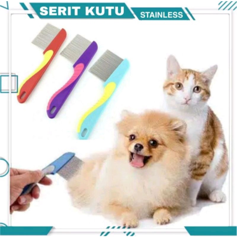 Sisir Kutu Gagang Stenlis