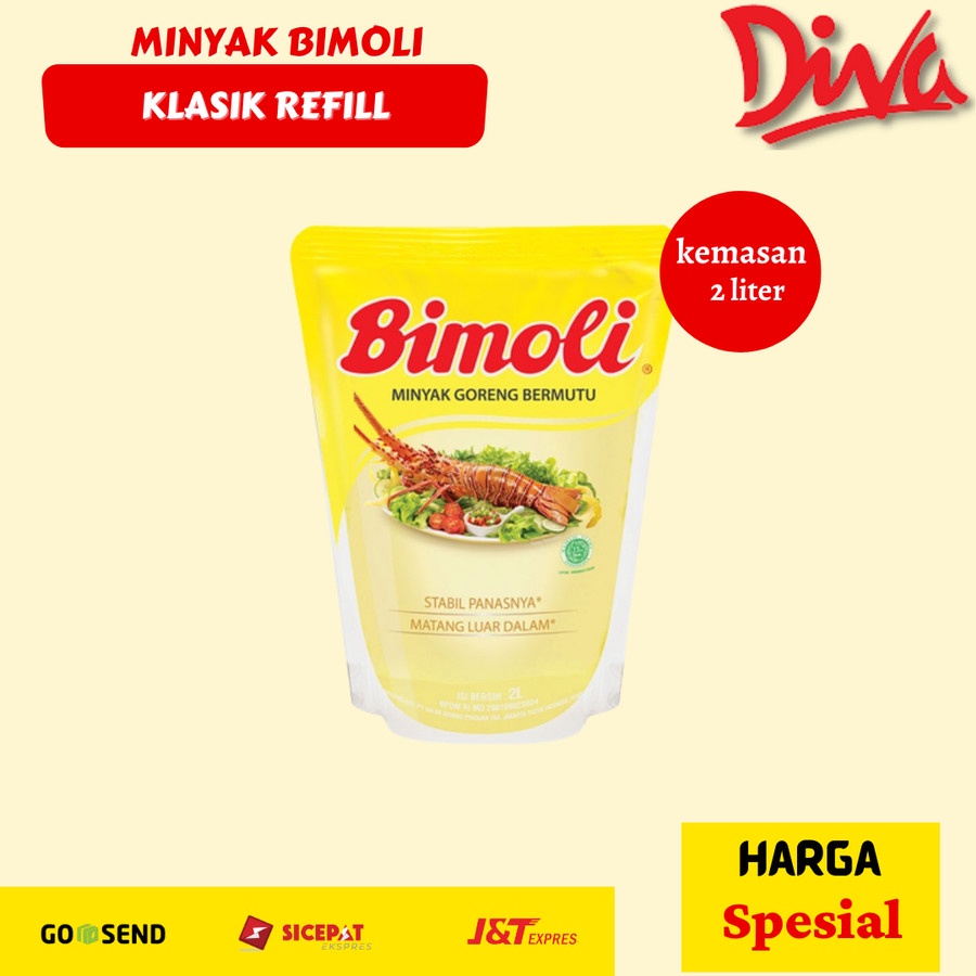 

Minyak Goreng Bimoli Klasik Refill 2 Liter