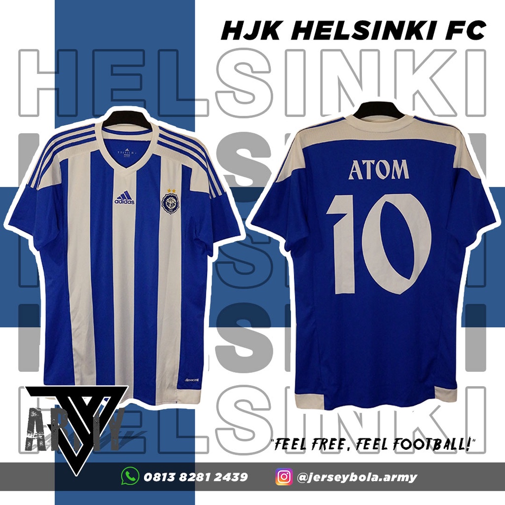 JERSEY BOLA HJK HELSINKI FINLAND 2018 ORIGINAL