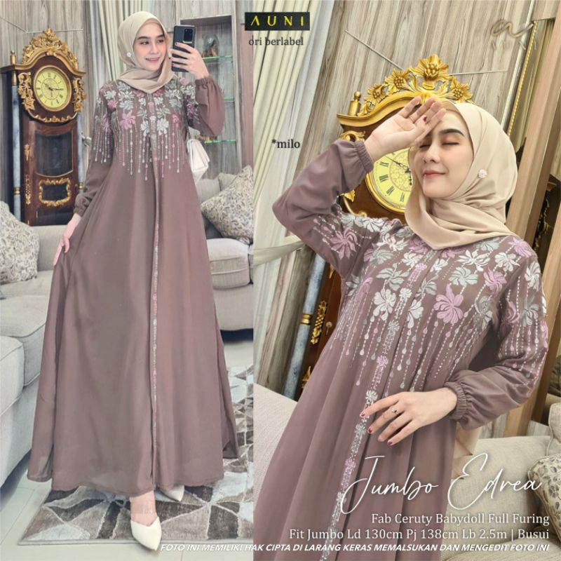jumbo edrea dress ori auni Uwais solo