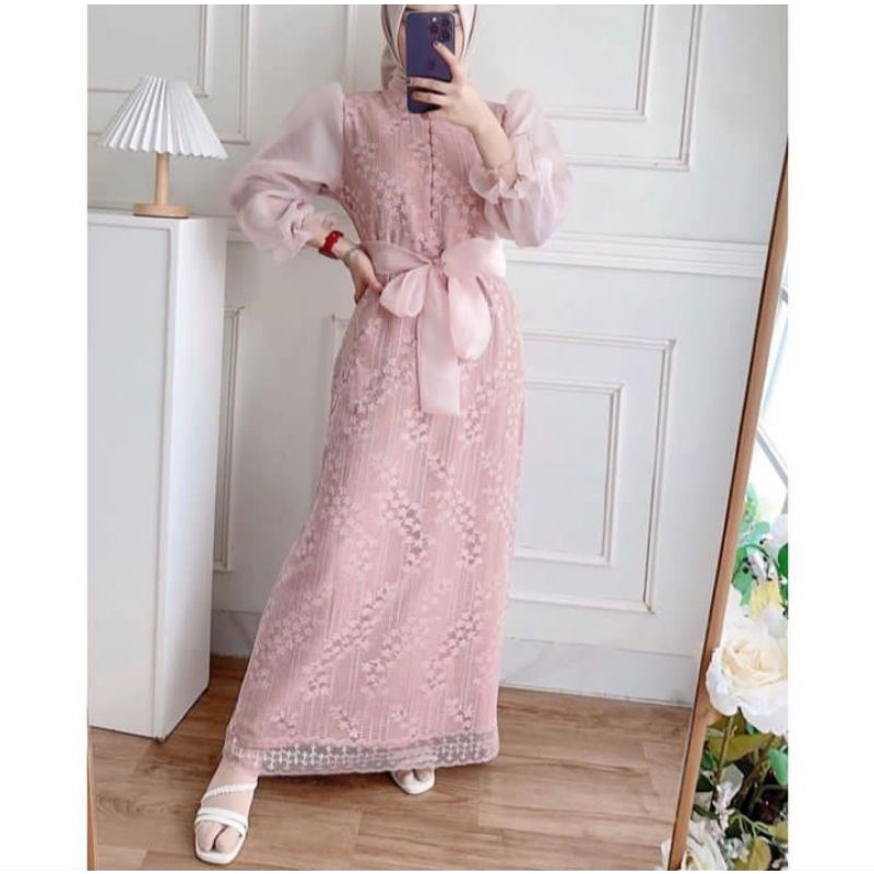 Belle Dress Lebaran Dress Casual Dress Viral Dress Butik formal DrEss kondangan bisa request Ukuran 