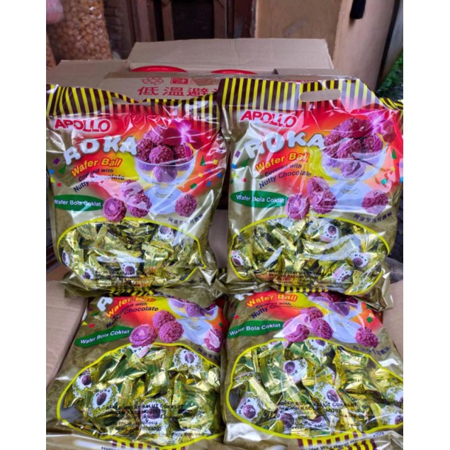 

APOLLO ROKA BAG WAFER BALL REFIL ISI 50 dan 70