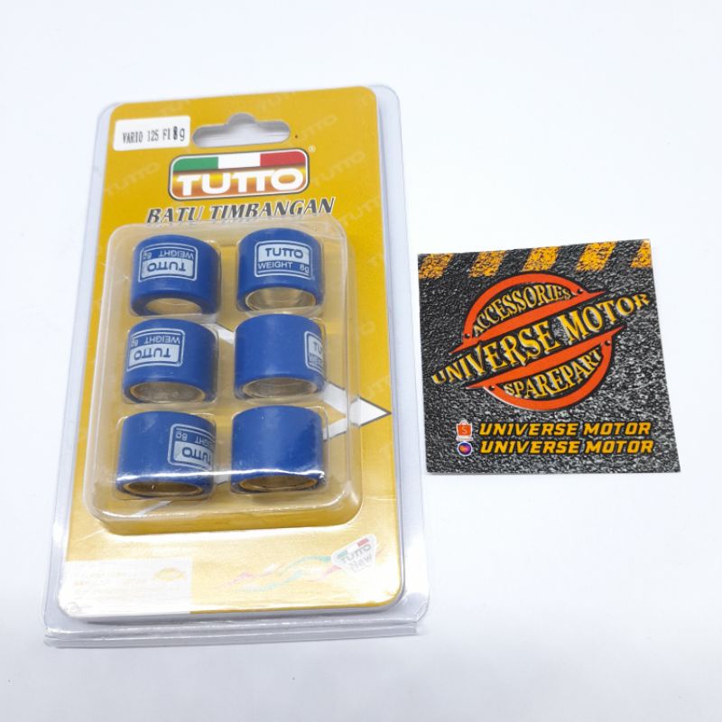 ROLLER VARIO 125 RACING  8 9 10 11 BAHAN KUNINGAN ROLLER RACING VARIO 125 FI CBS ESP KZR