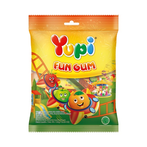 

Yupi Gummy Fun Gum Mini Bag 45 gr