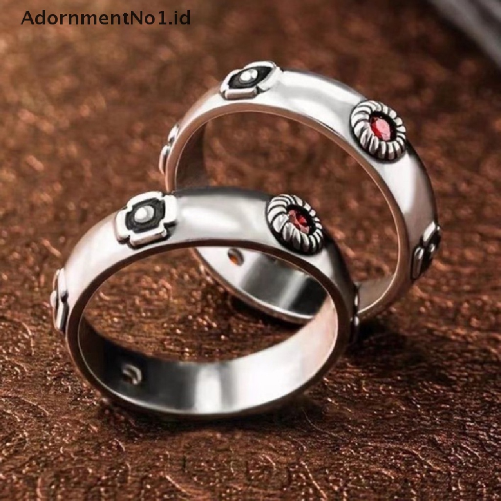 [AdornmentNo1] Anime Howl's Moving Castle Cosplay Cincin Unisex Metal Rings Perhiasan Prop Hadiah [ID]