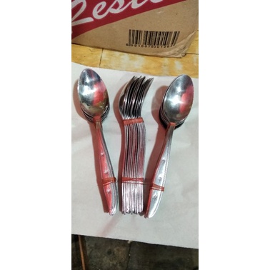 SENDOK DOLL TEBAL STENLIS ASLI 12PCS BACA DISKRIPSI