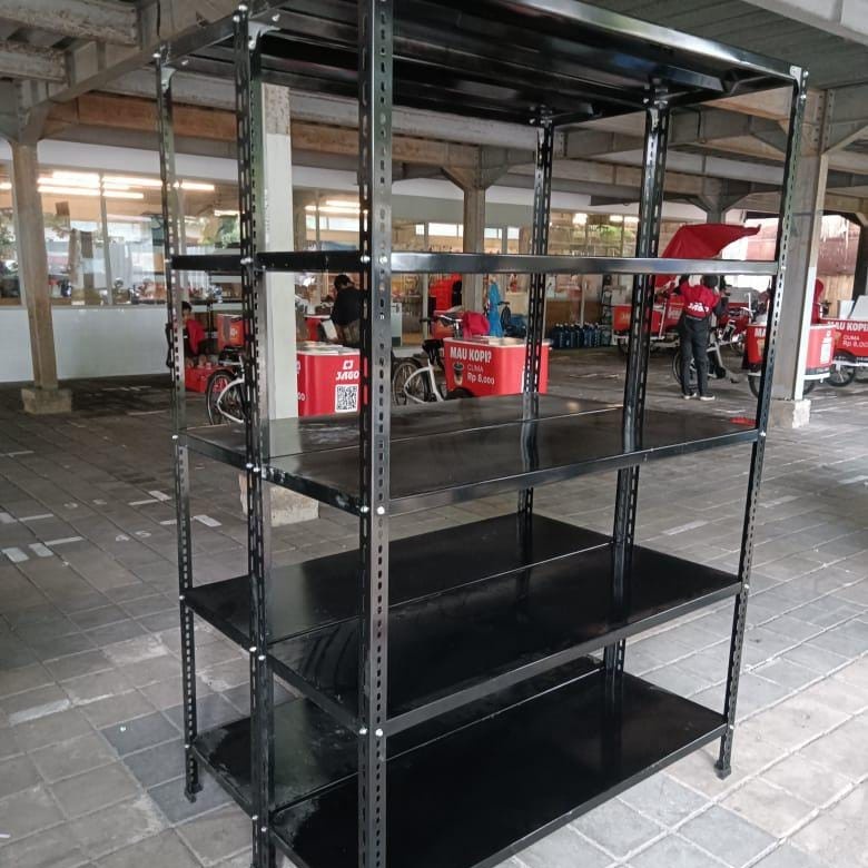 RAK BESI 5 SUSUN UKURAN 60x100x200 cm