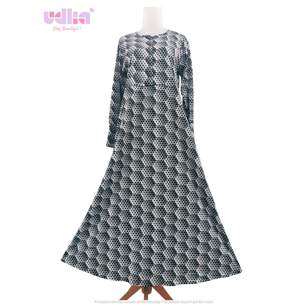 Udlia Dress Umbrella Gamis Klok Gamis Payung Triangle