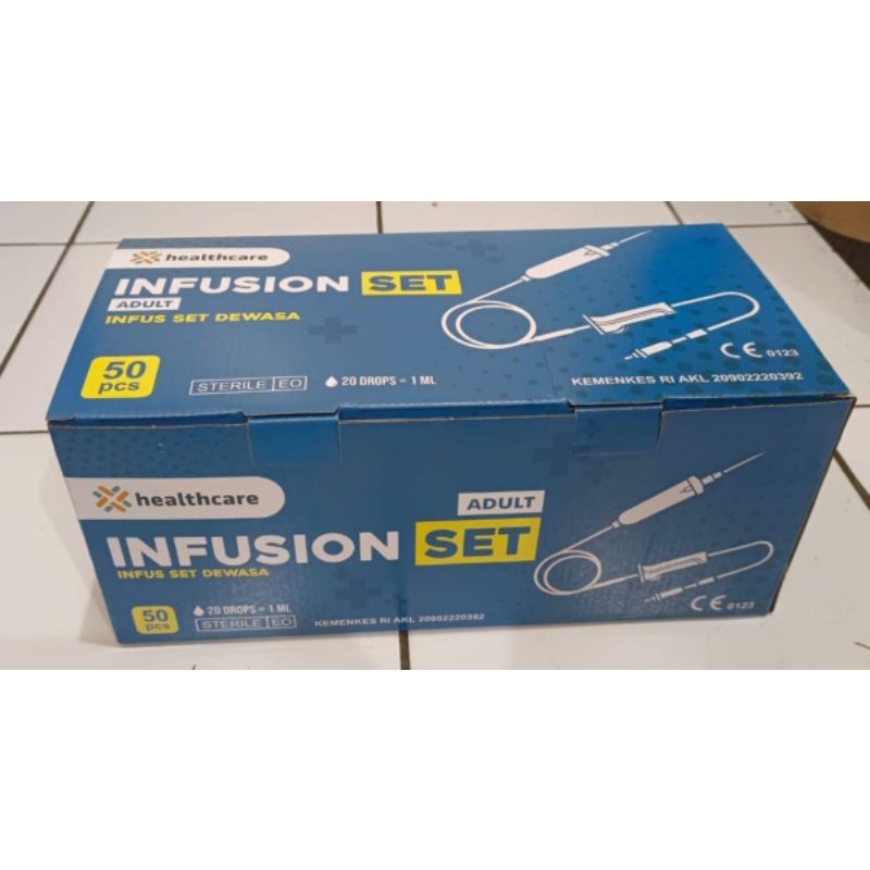 Per Box - Infu Sion Set Anak &amp; Dewasa Healthcare