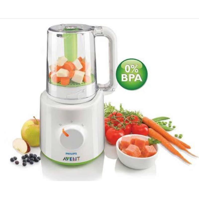 Philips Avent Blender Steamer SCF 870 / 20 Blender Steamer 2in1 / Food Processor Bayi