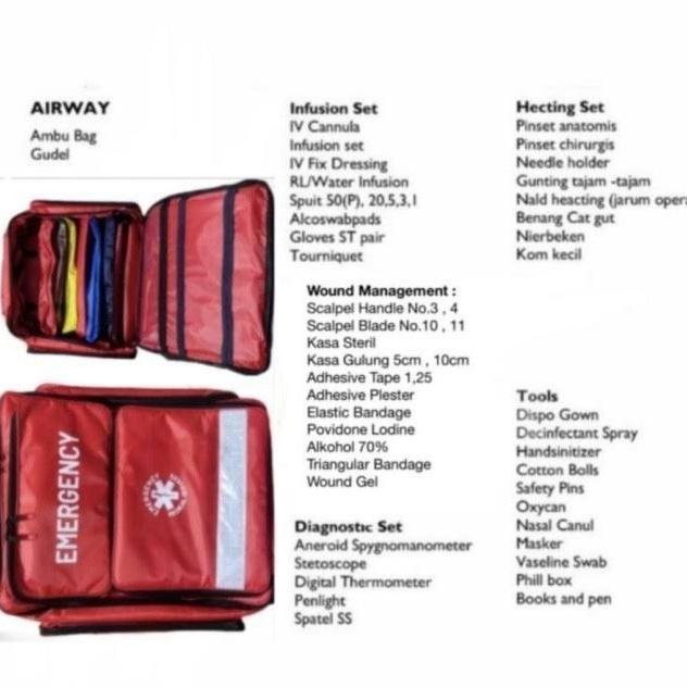 Tas Emergency Kit ( Emergency First Aid Kit ) TAS EMERGENCY JUMBO SET
